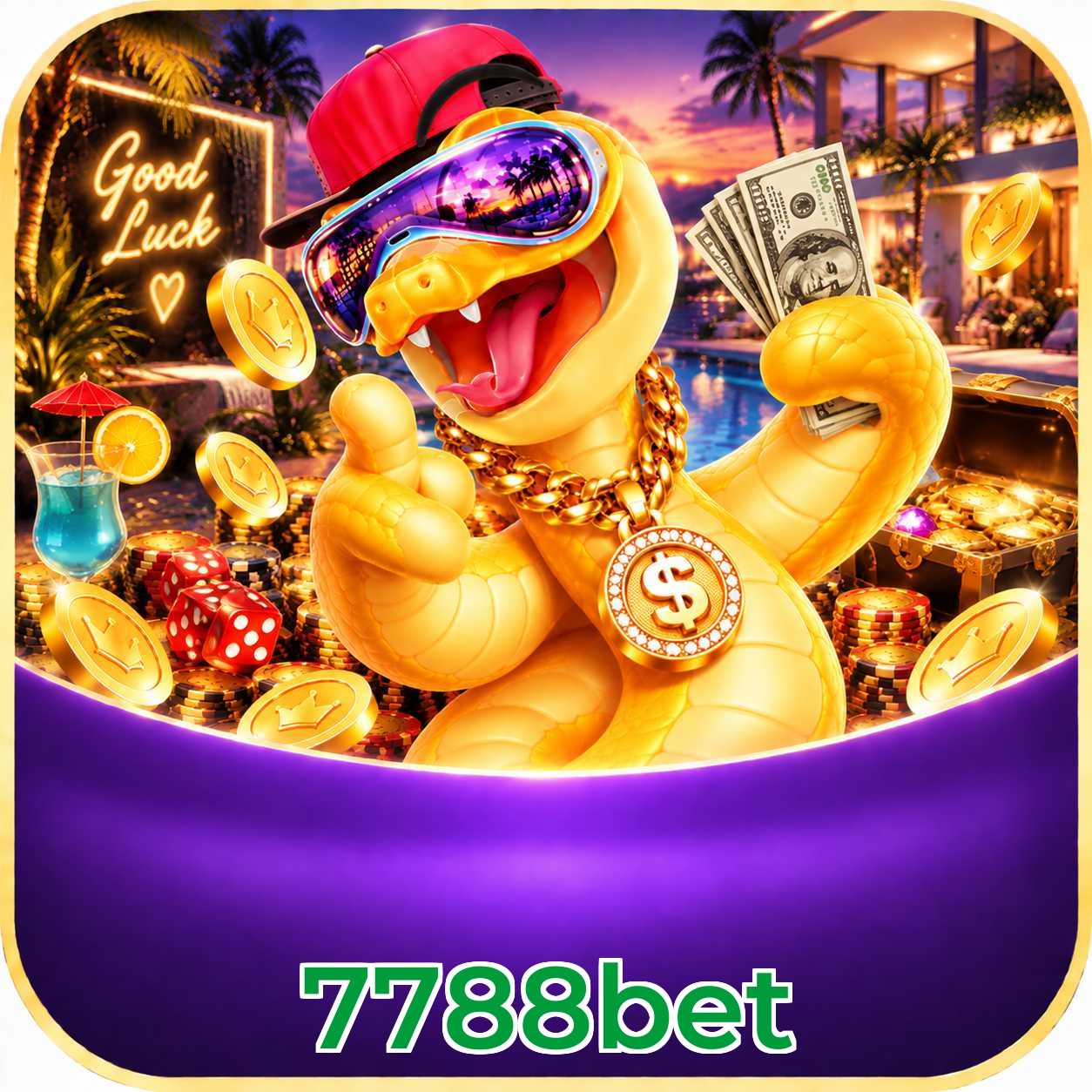7788bet Telegram Stats
